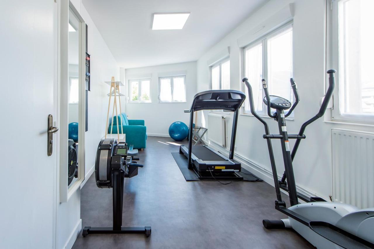 Suites Mana - Le Manaloft, Chic Et Moderne Avec Salle Privee De Fitness En Plein Centre-Ville De Rethel Eksteriør bilde