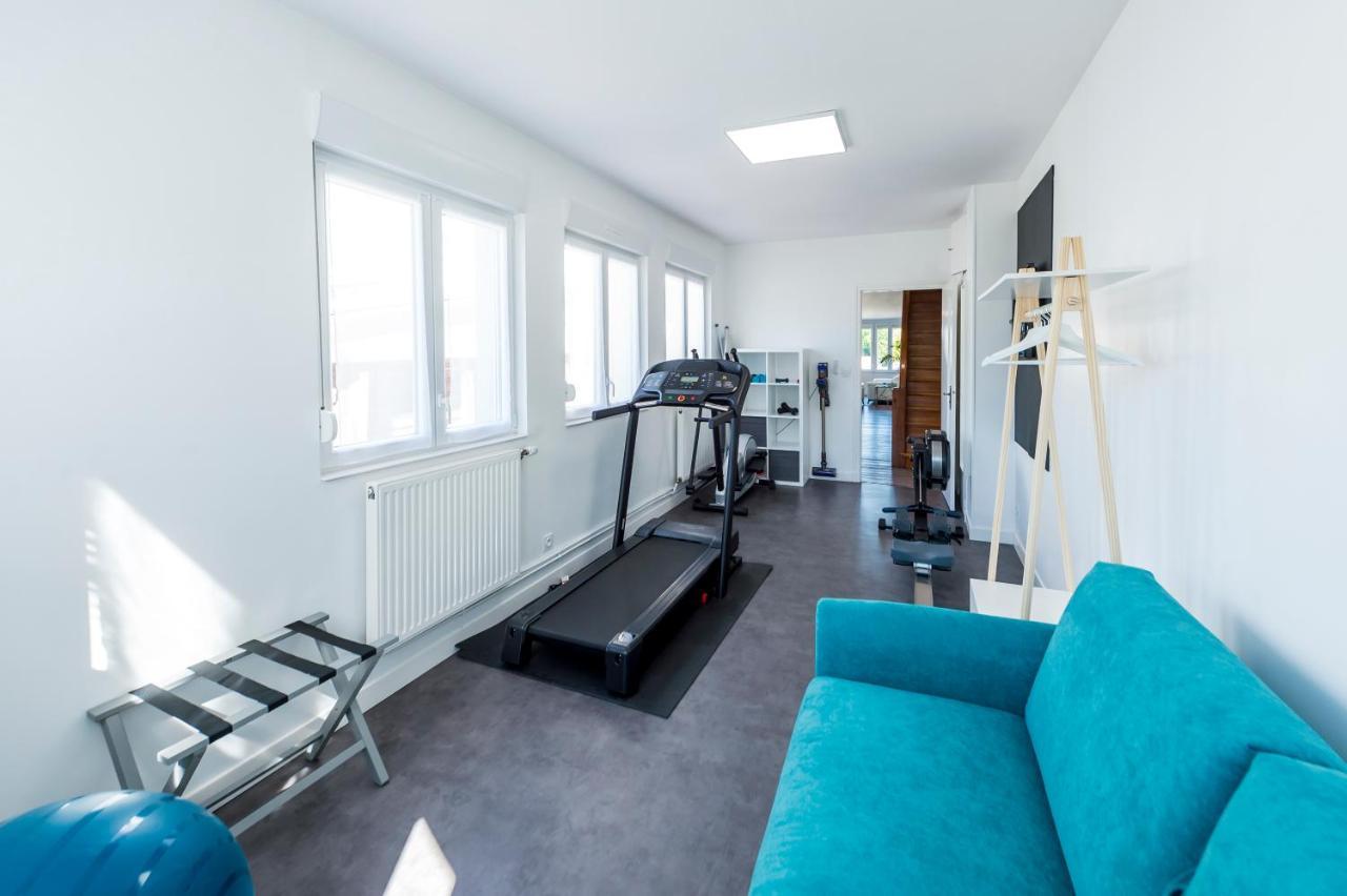 Suites Mana - Le Manaloft, Chic Et Moderne Avec Salle Privee De Fitness En Plein Centre-Ville De Rethel Eksteriør bilde